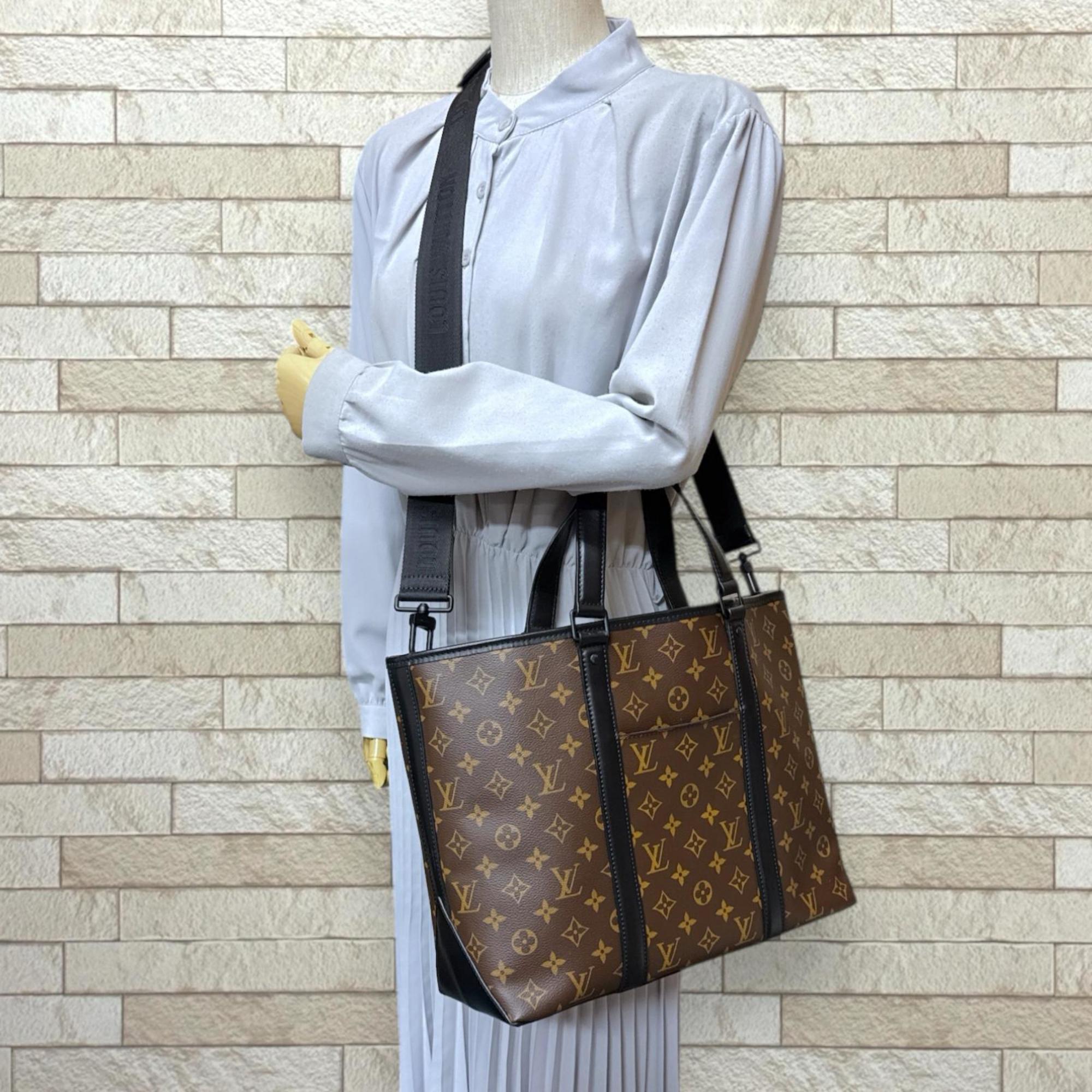 Louis Vuitton Monogram Macassar Black Brown Monogram Macassar Shoulder Bag (Pre-Owned)
