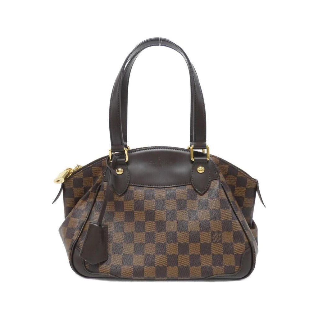 Louis Vuitton Brown Coated Canvas Handbag (Pre-Owned)