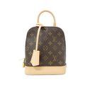 Louis Vuitton Brown Coated Canvas Backpack (Pre-Owned)