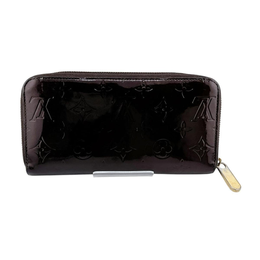Louis Vuitton Magenta Monogram Vernis Long Wallet (Bi-Fold) (Pre-Owned)