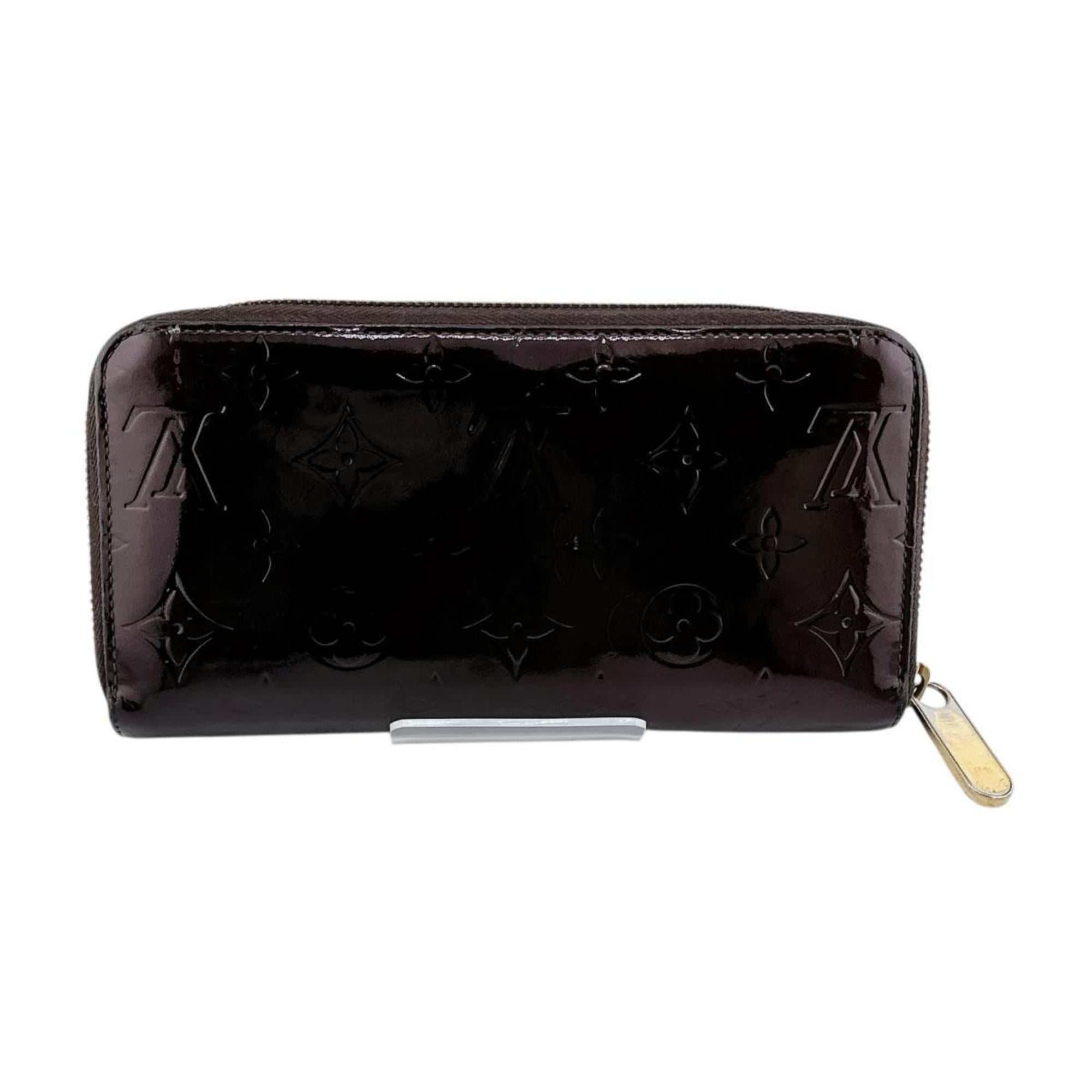 Louis Vuitton Magenta Monogram Vernis Long Wallet (Bi-Fold) (Pre-Owned)