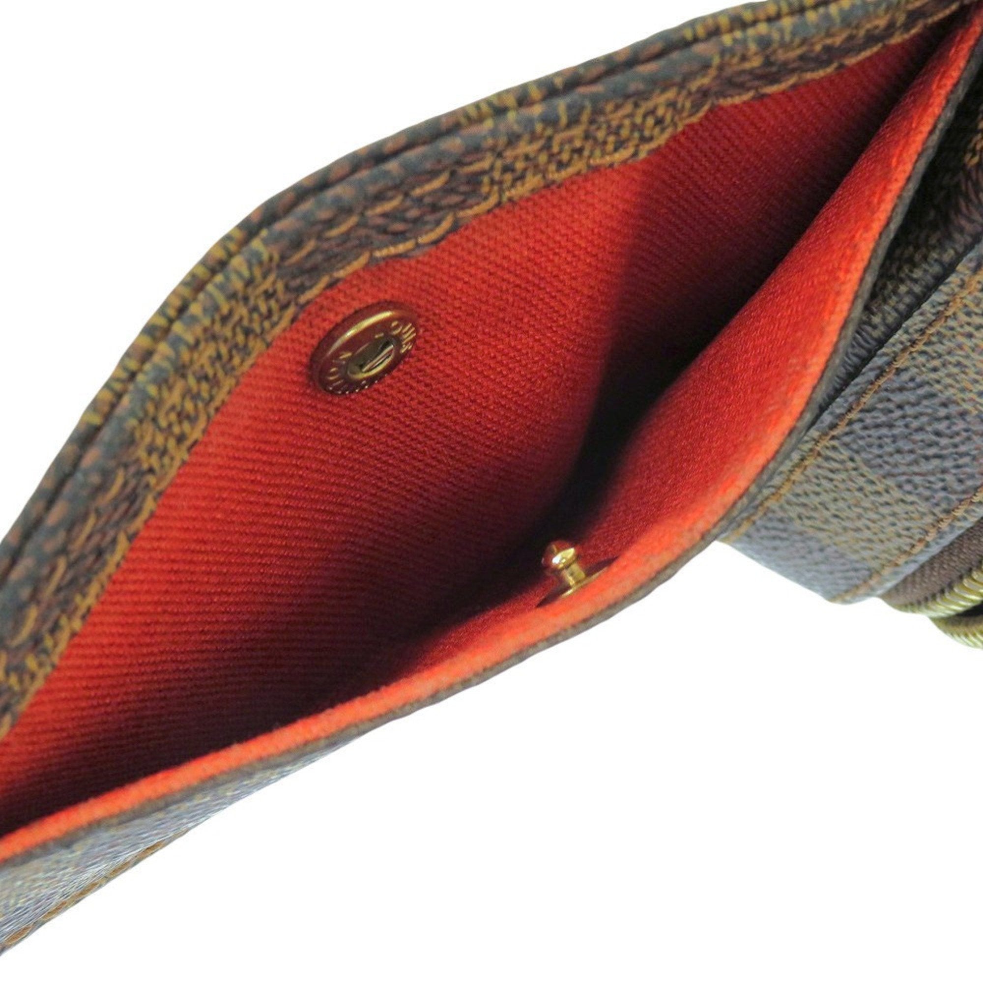 Louis Vuitton Ebene Damier Canvas Sling Bag (Pre-Owned)