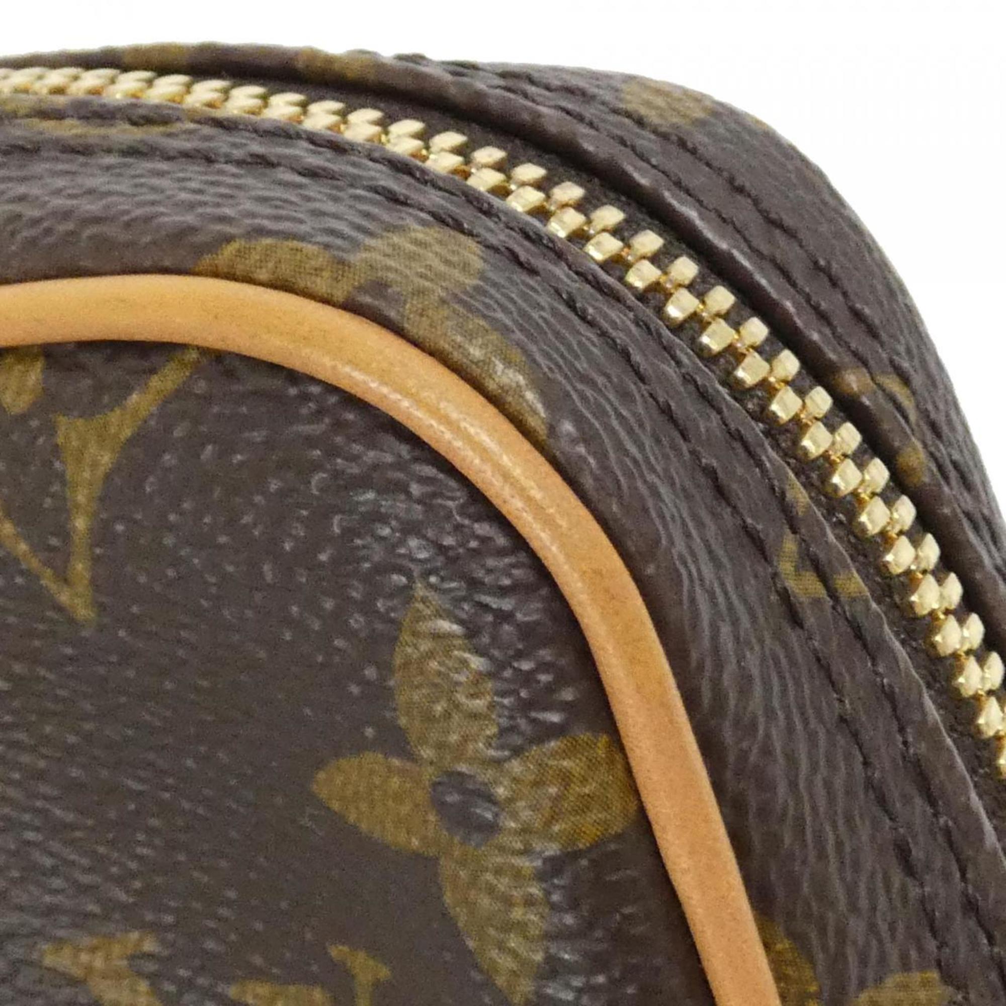 Louis Vuitton Brown Marron Coated Canvas Shoulder Bag (Pre-Owned)