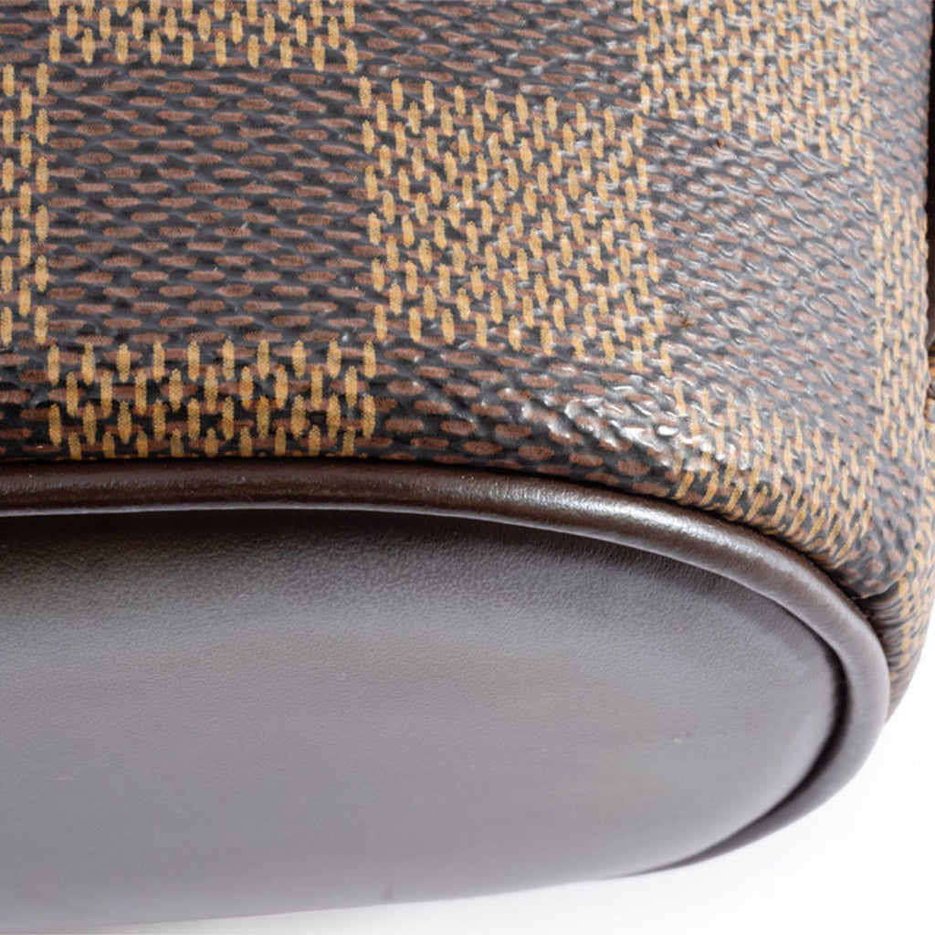 Louis Vuitton Damier Damier Canvas Ebene Handbag (Pre-Owned)