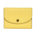 Louis Vuitton Jaune Monogram Yellow Monogram Empreinte Leather Wallet (Bi-Fold) (Pre-Owned)