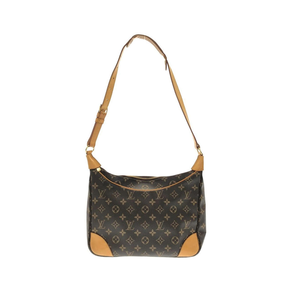 Louis Vuitton Marron Coated Canvas Shoulder Bag (Pre-Owned)