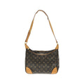 Louis Vuitton Marron Coated Canvas Shoulder Bag (Pre-Owned)