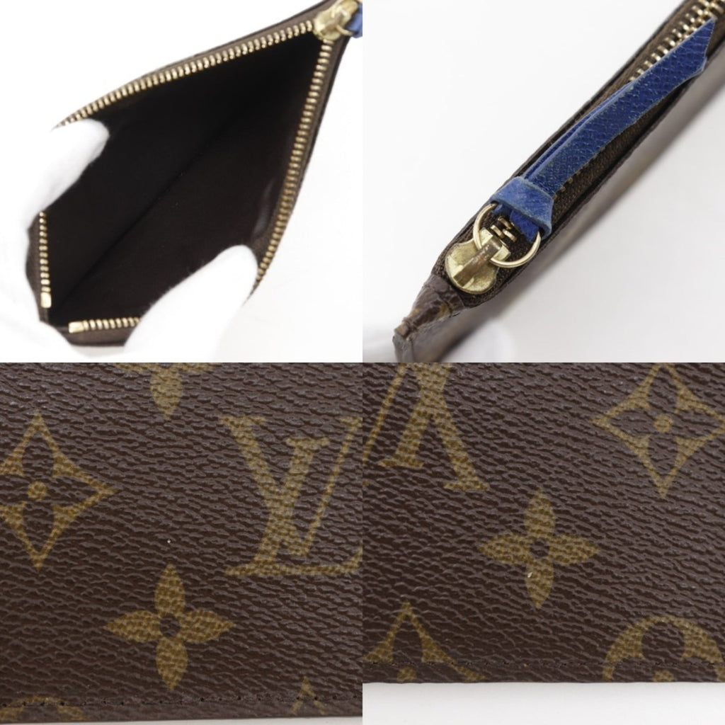 Louis Vuitton Monogram Brown Monogram Long Wallet (Bi-Fold) (Pre-Owned)