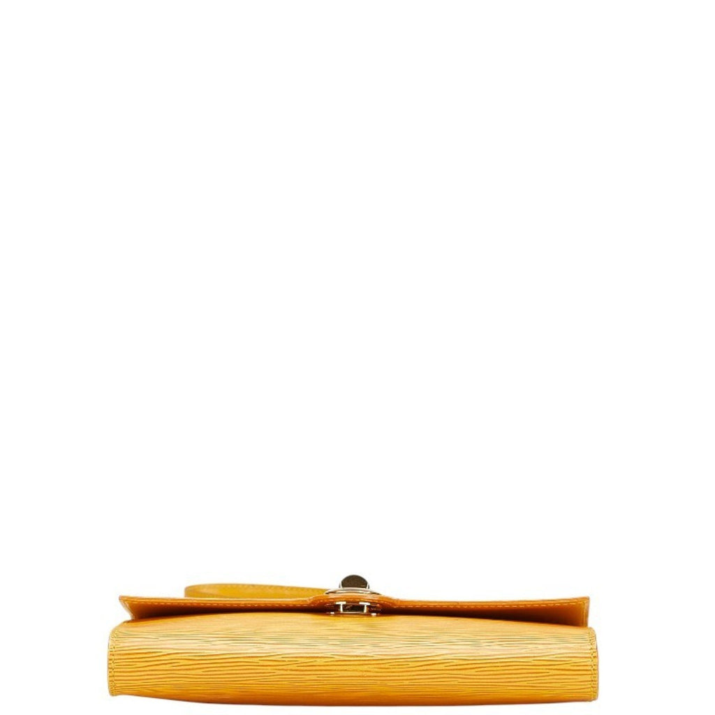 Louis Vuitton Yellow Leather Shoulder Bag (Pre-Owned)