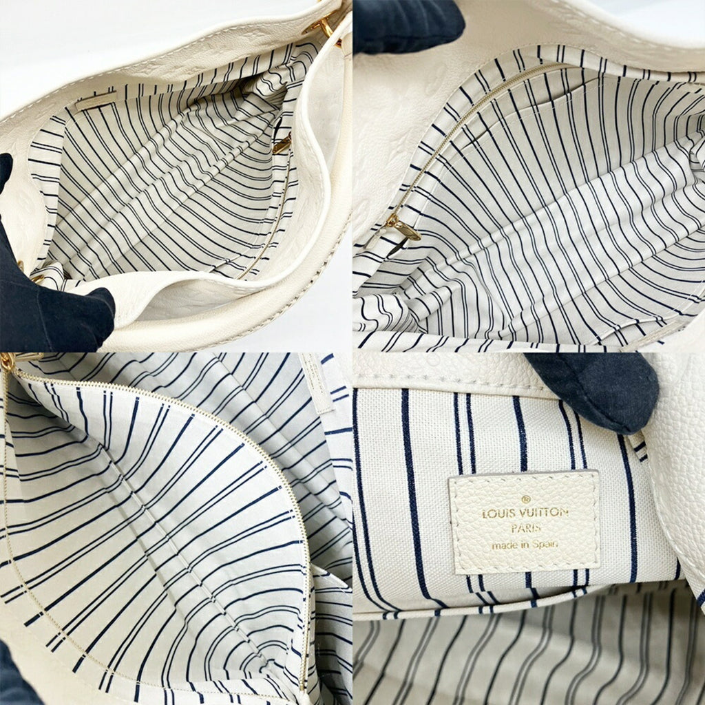 Louis Vuitton Monogram Empreinte Ivory Neige Monogram Empreinte Handbag (Pre-Owned)
