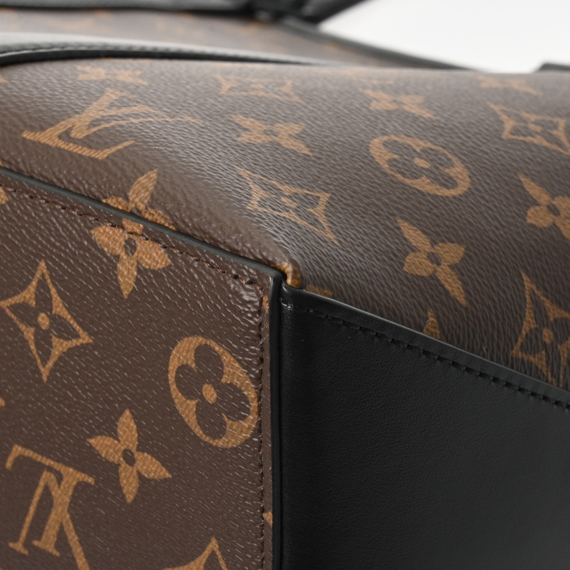 Louis Vuitton Monogram Macassar Brown Monogram Macassar Noir Tote Bag (Pre-Owned)