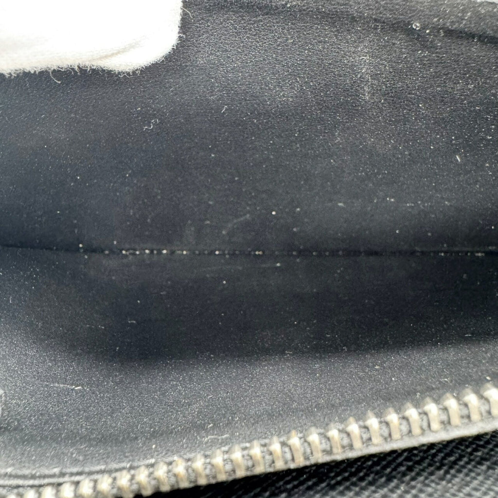 Louis Vuitton Black Gray Monogram Eclipse Monogram Eclipse Long Wallet (Bi-Fold) (Pre-Owned)