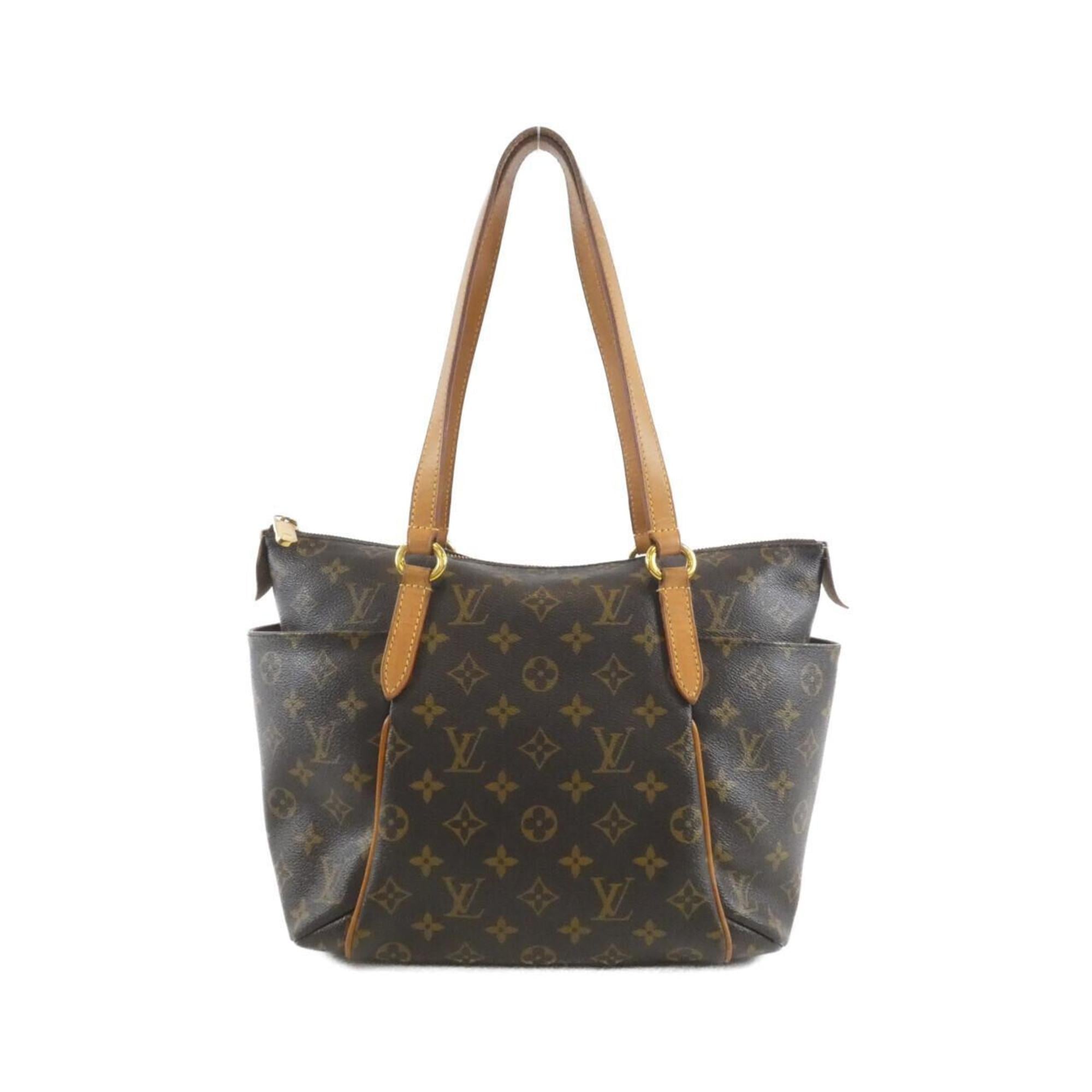Louis Vuitton Marron Coated Canvas Handbag (Pre-Owned)