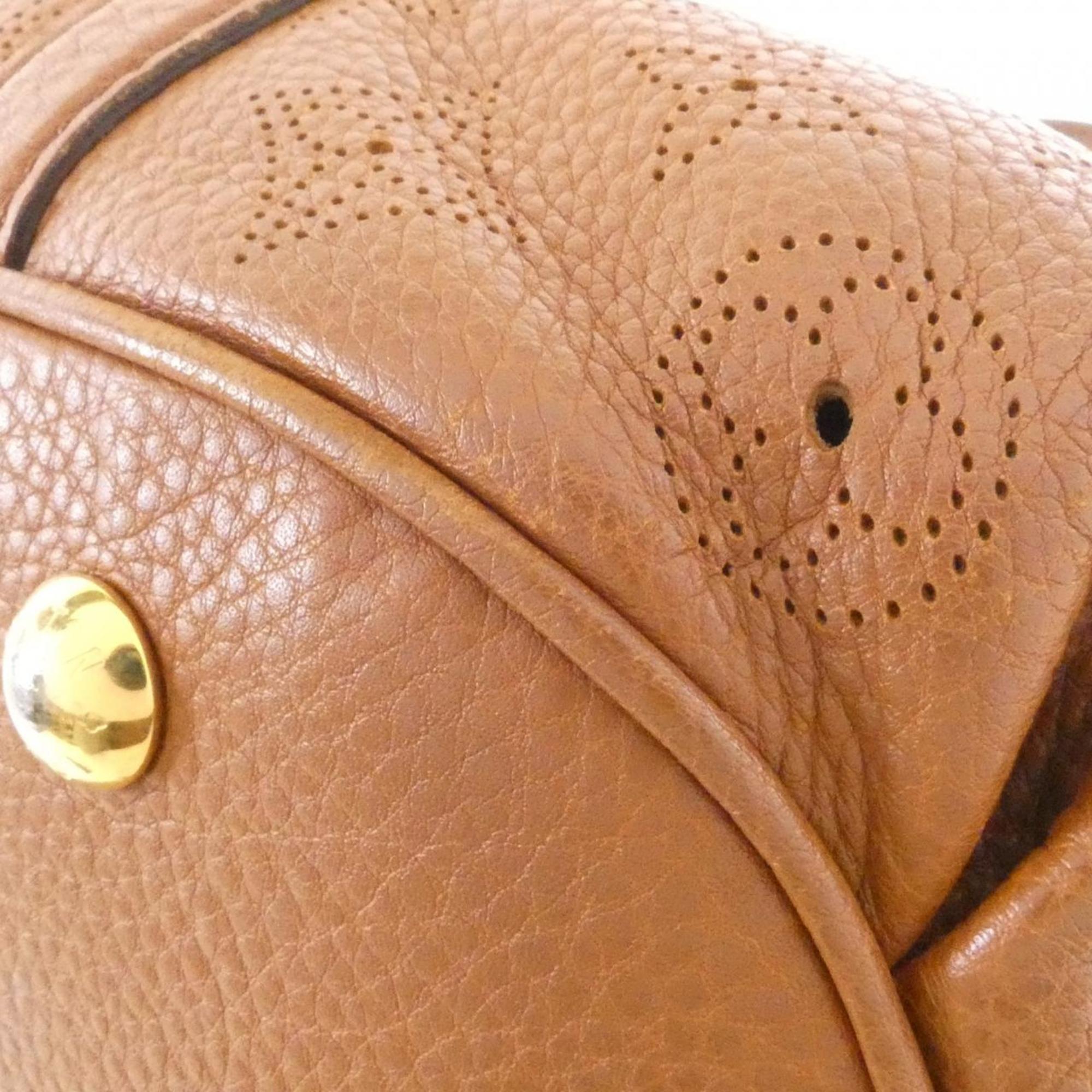 Louis Vuitton Cognac Leather Shoulder Bag (Pre-Owned)
