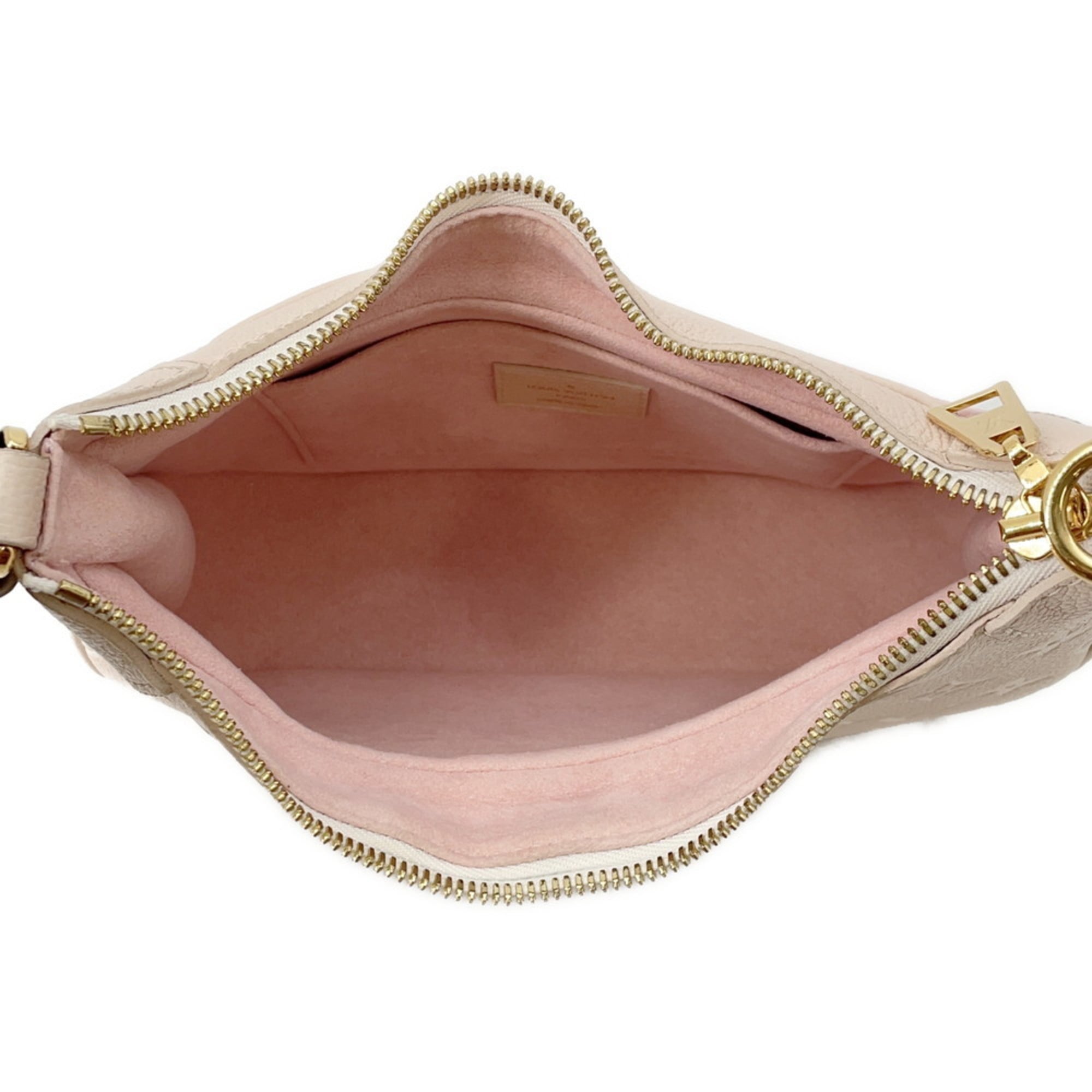Louis Vuitton Beige Pink Yellow Monogram Empreinte Handbag Shoulder Bag (Pre-Owned)