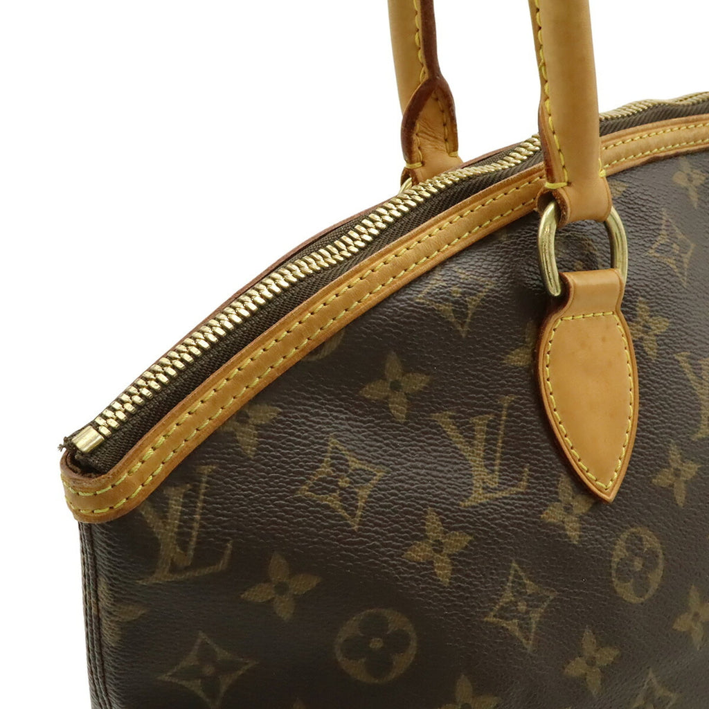 Louis Vuitton Brown Monogram White Monogram Handbag Shoulder Bag Tote Bag (Pre-Owned)