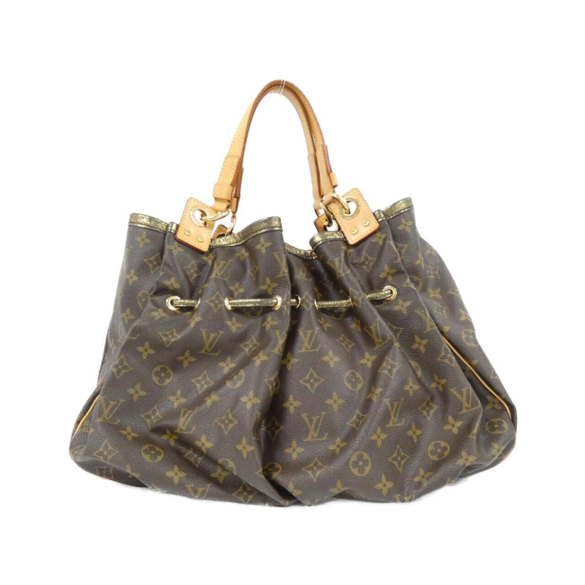 Louis Vuitton Marron Coated Canvas Handbag (Pre-Owned)