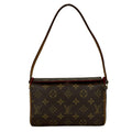 Louis Vuitton Brown Leather Pvc Shoulder Bag (Pre-Owned)