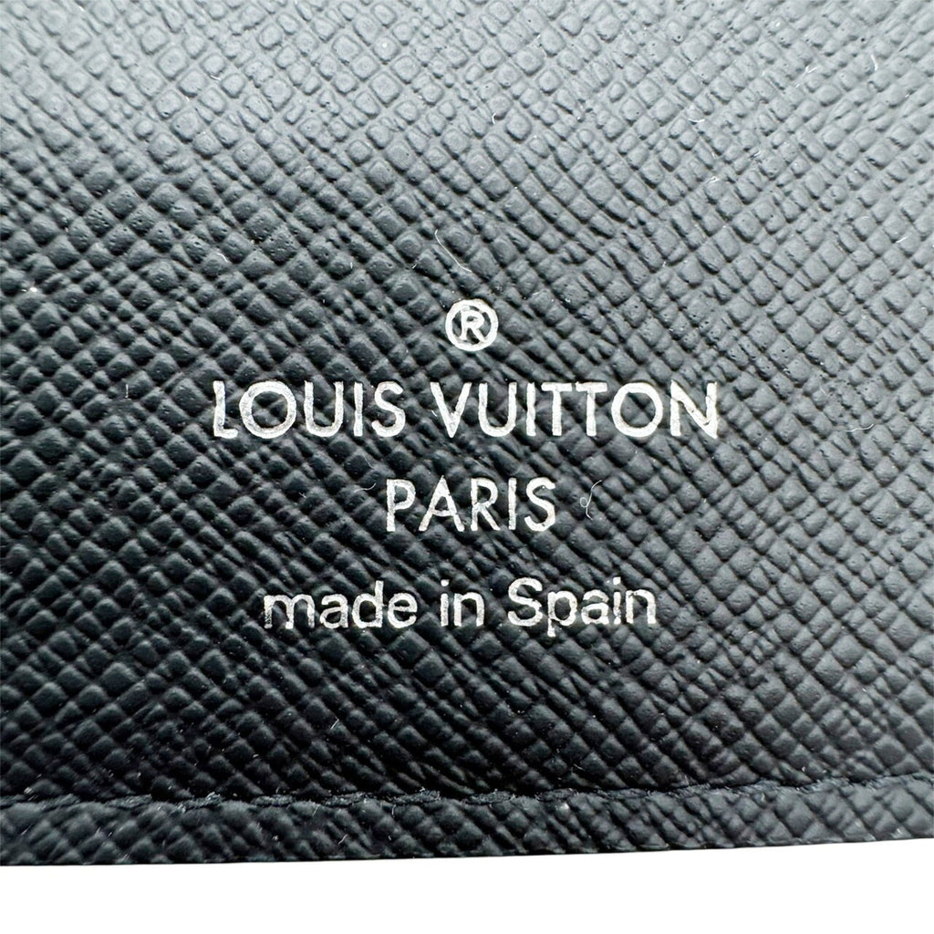 Louis Vuitton Black Monogram Eclipse Noir Monogram Eclipse Long Wallet (Bi-Fold) (Pre-Owned)
