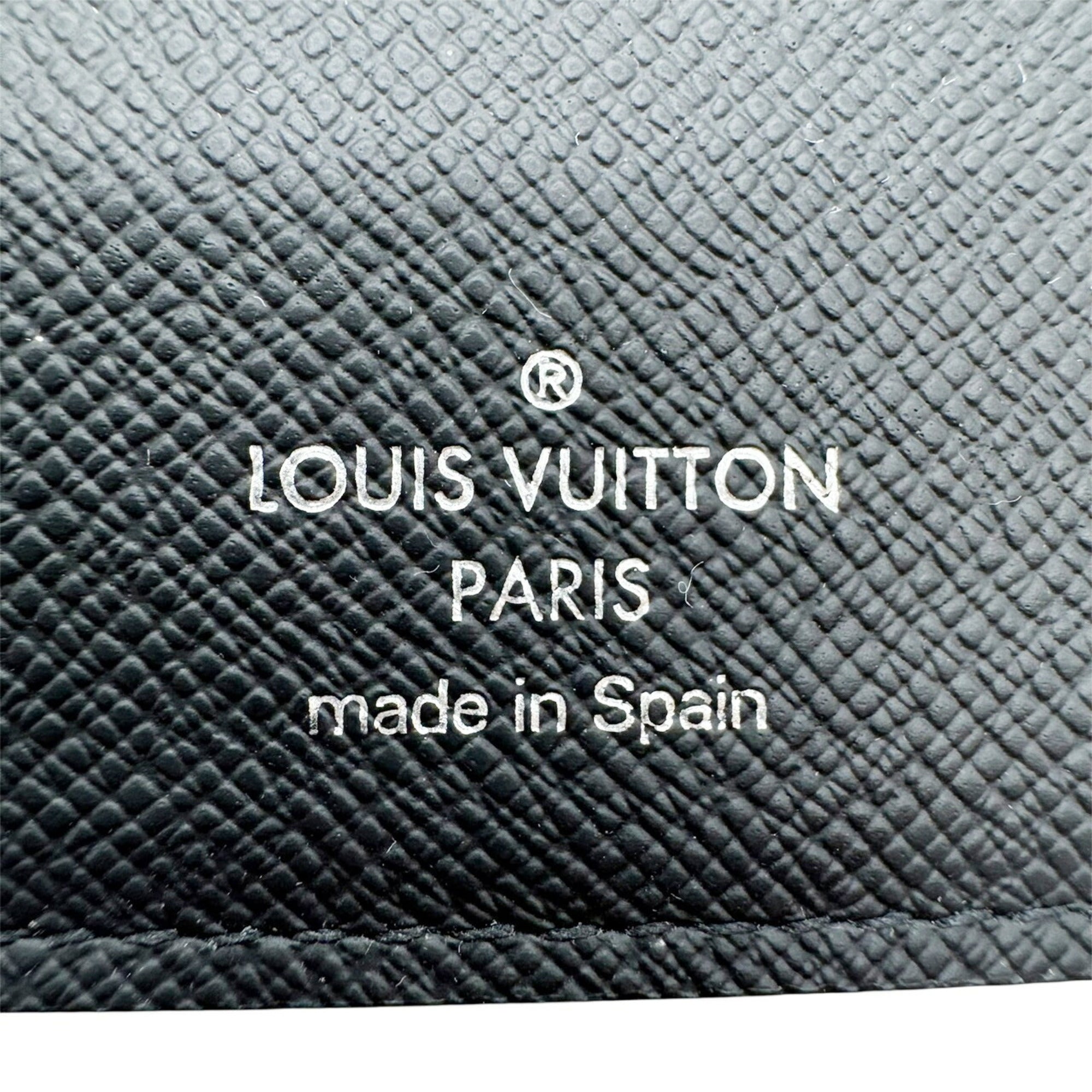 Louis Vuitton Black Monogram Eclipse Noir Monogram Eclipse Long Wallet (Bi-Fold) (Pre-Owned)