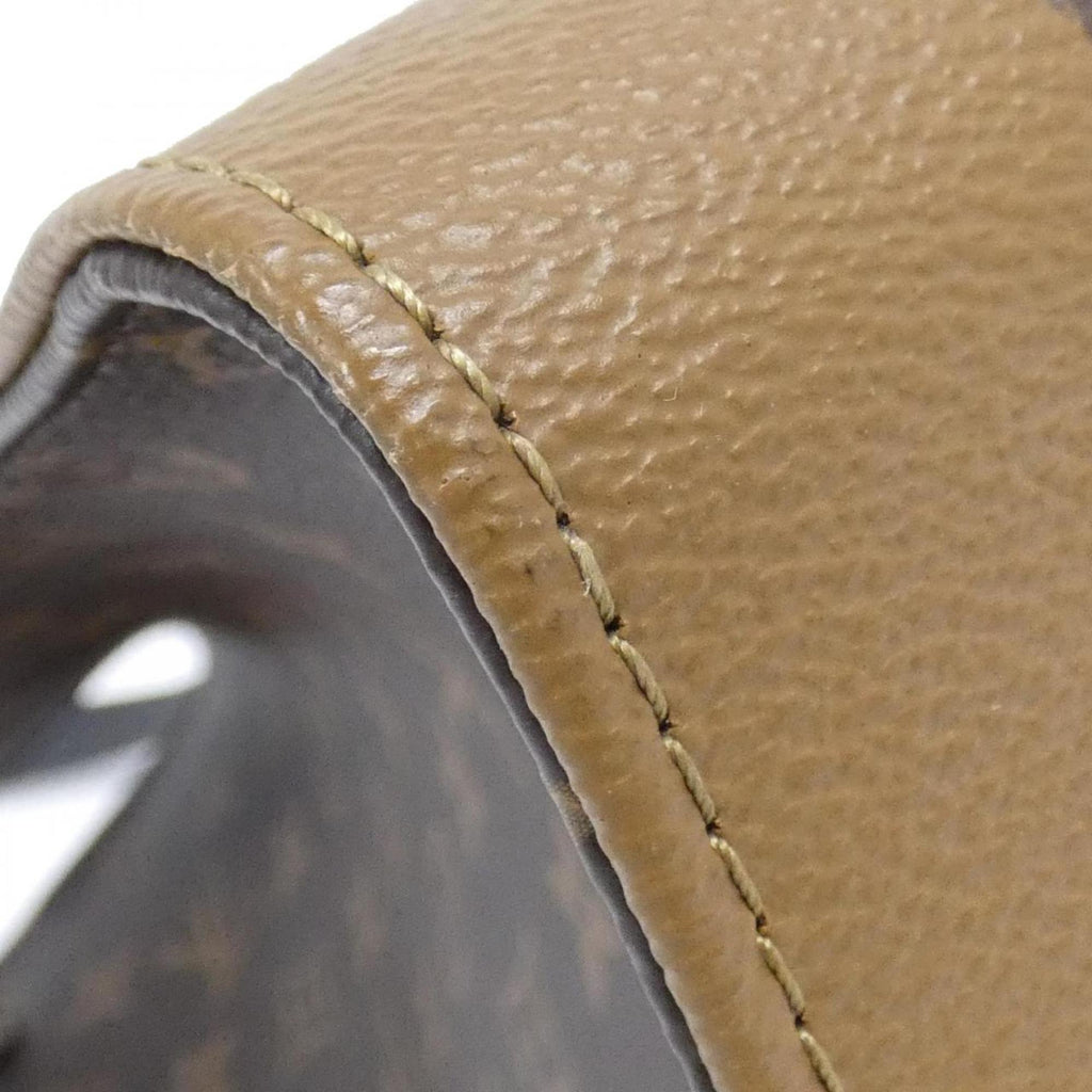 Louis Vuitton Marron Coated Canvas Handbag (Pre-Owned)