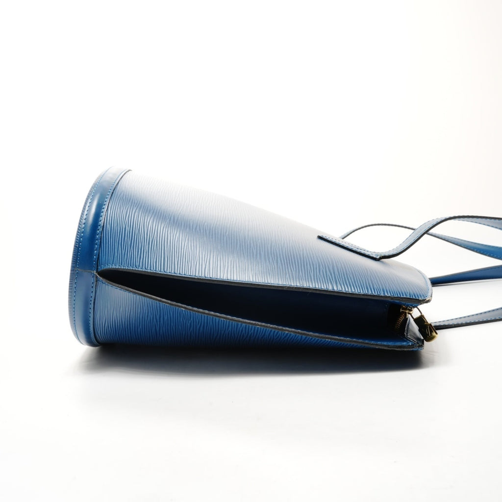 Louis Vuitton Blue Epi Leather Shoulder Bag (Pre-Owned)