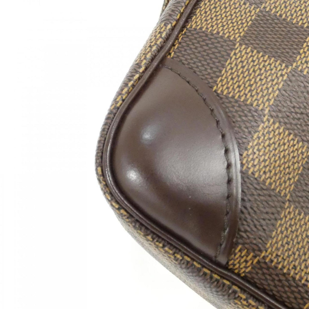 Louis Vuitton Brown Coated Canvas Shoulder Bag (Pre-Owned)
