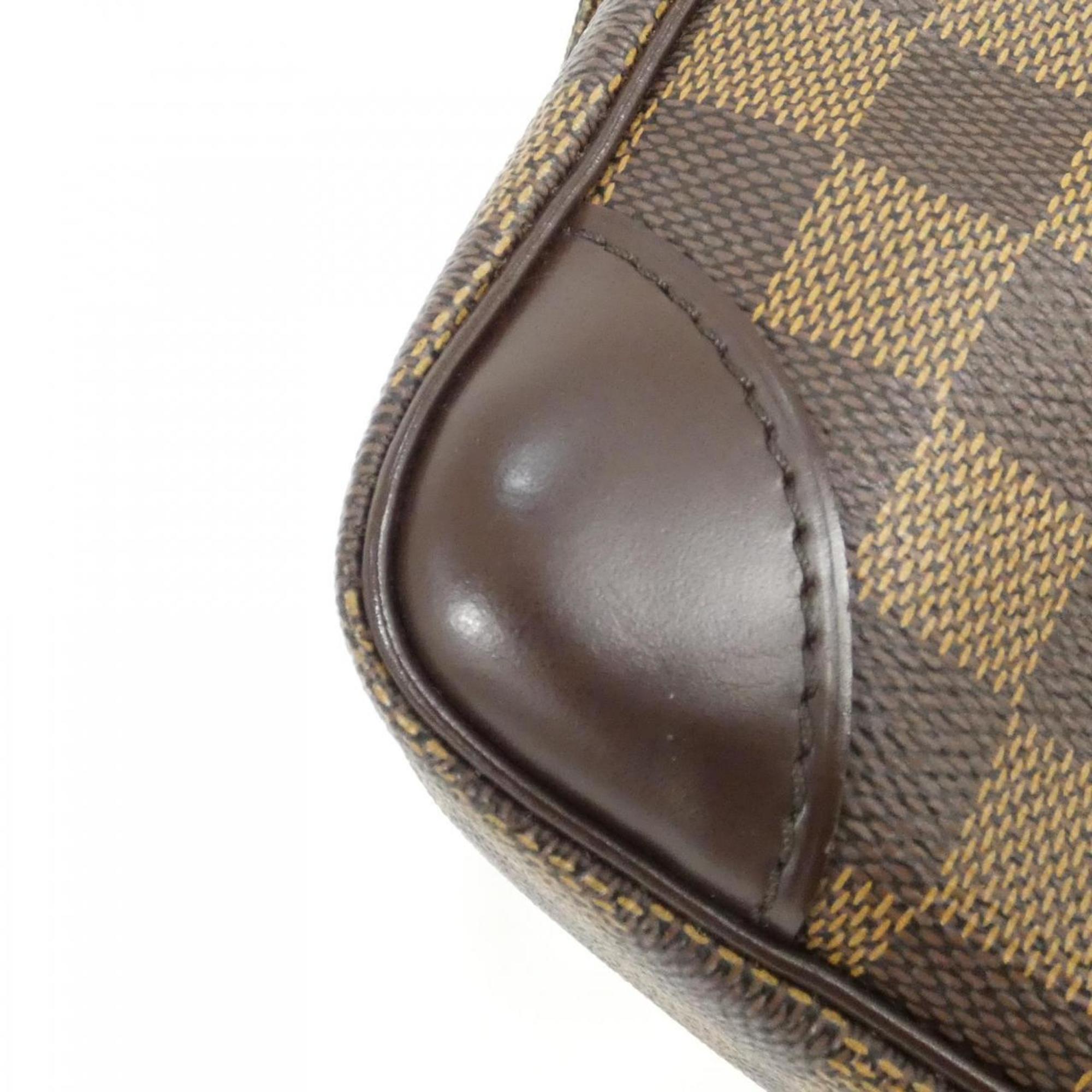 Louis Vuitton Brown Coated Canvas Shoulder Bag (Pre-Owned)