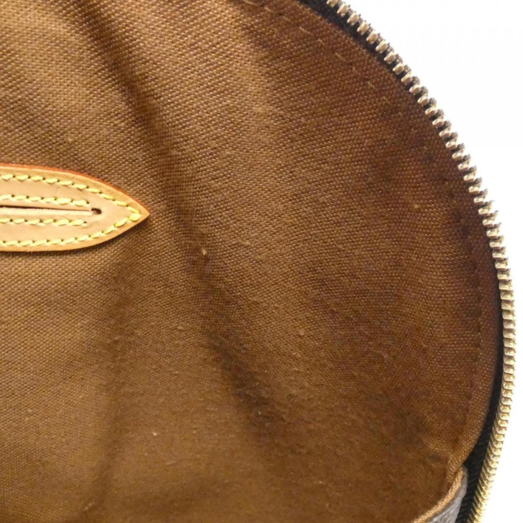 Louis Vuitton Marron Coated Canvas Handbag (Pre-Owned)