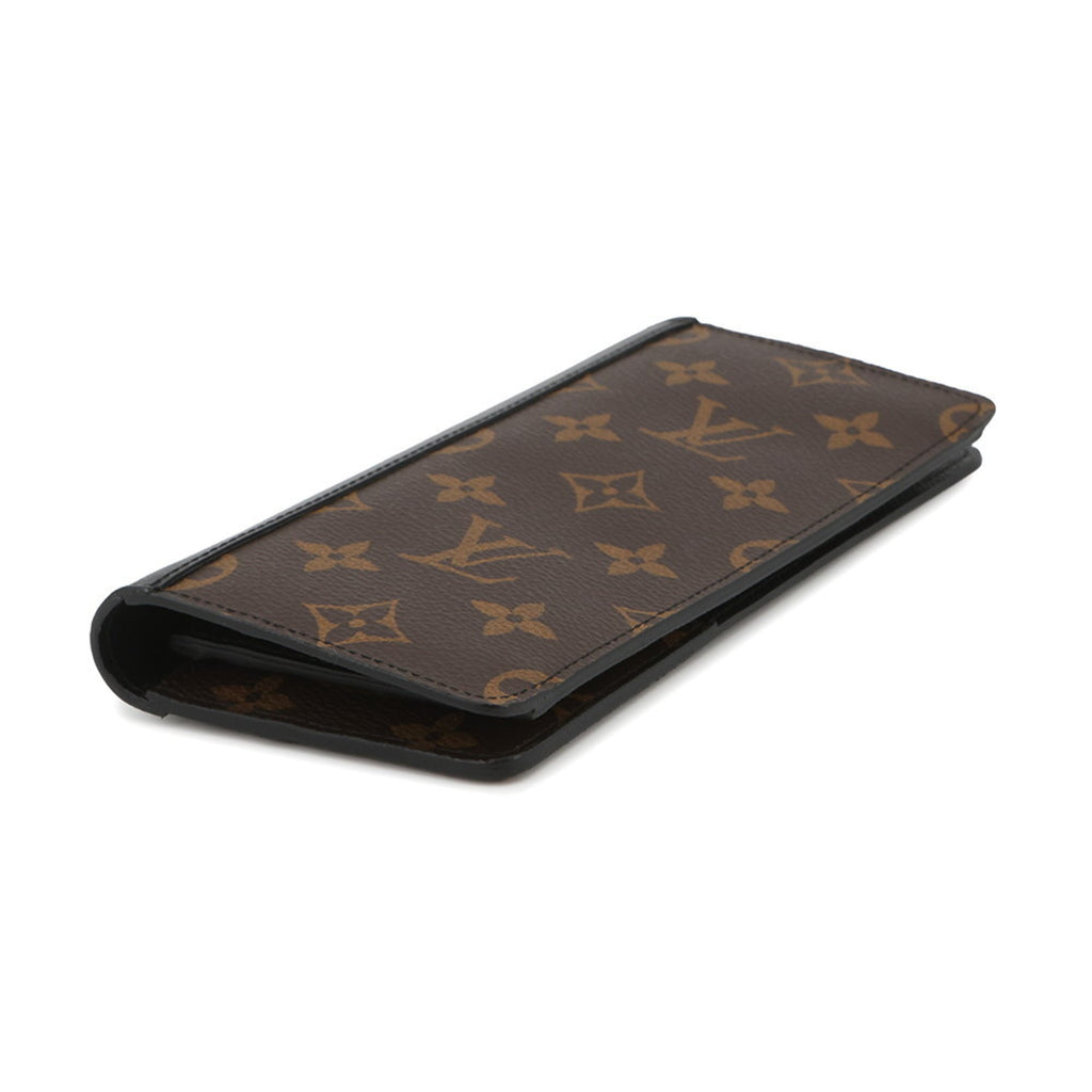 Louis Vuitton Brown Monogram Macassar Monogram Wallet (Bi-Fold) (Pre-Owned)