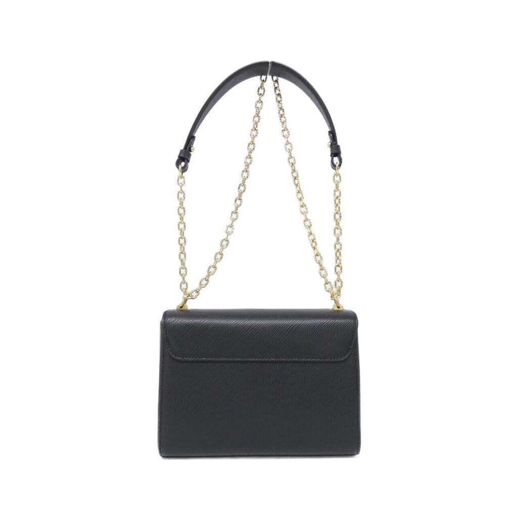 Louis Vuitton Black Leather Shoulder Bag (Pre-Owned)