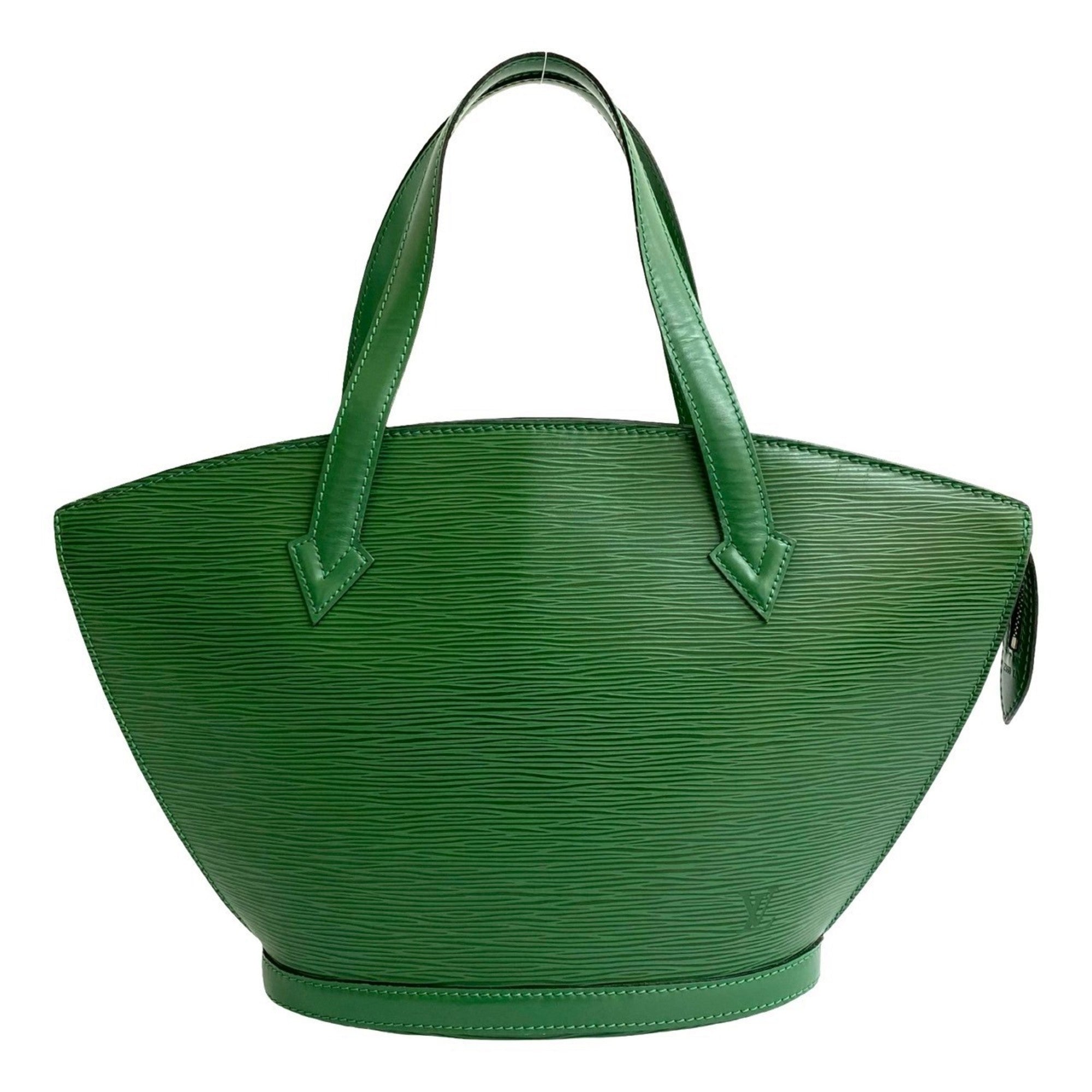 Louis Vuitton Green Epi Leather Handbag (Pre-Owned)