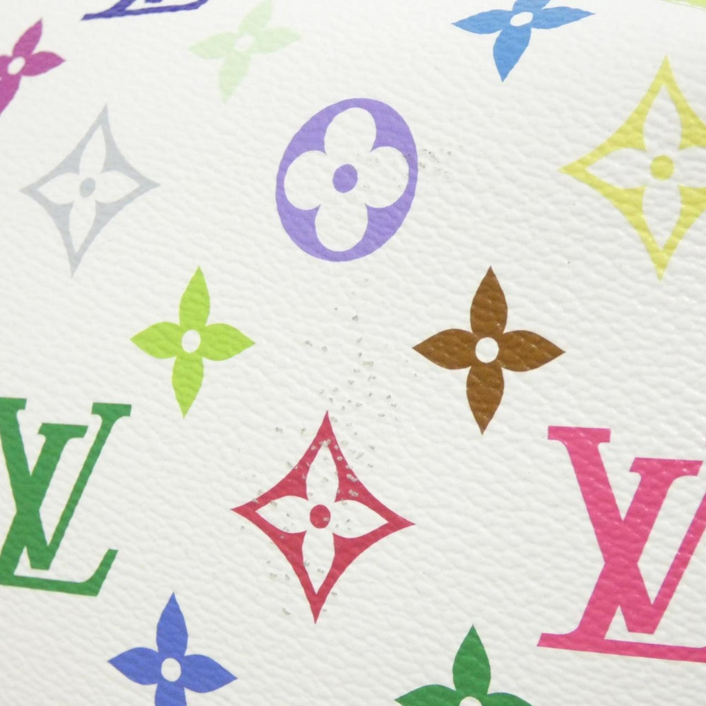 Louis Vuitton Monogram Multicolore White Coated Canvas Boston Bag (Pre-Owned)