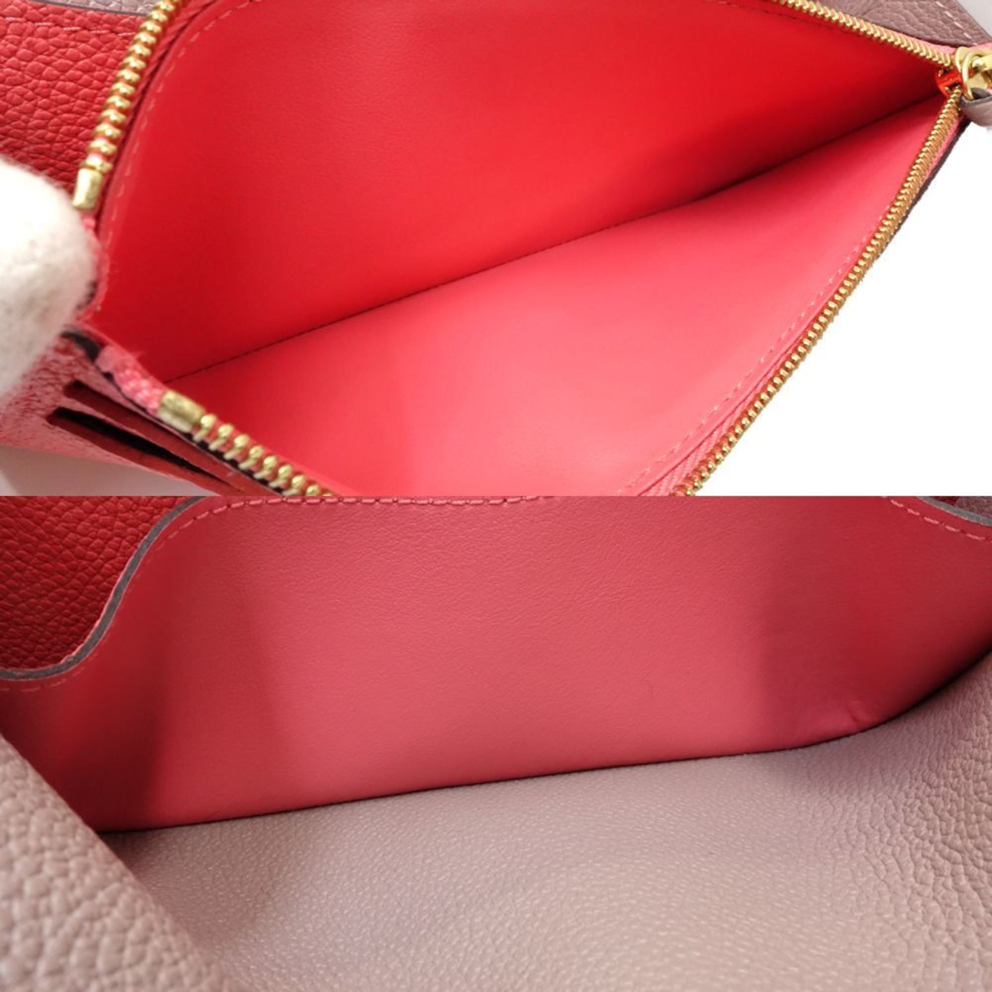 Louis Vuitton Hot Pink Monogram Empreinte Long Wallet (Bi-Fold) (Pre-Owned)
