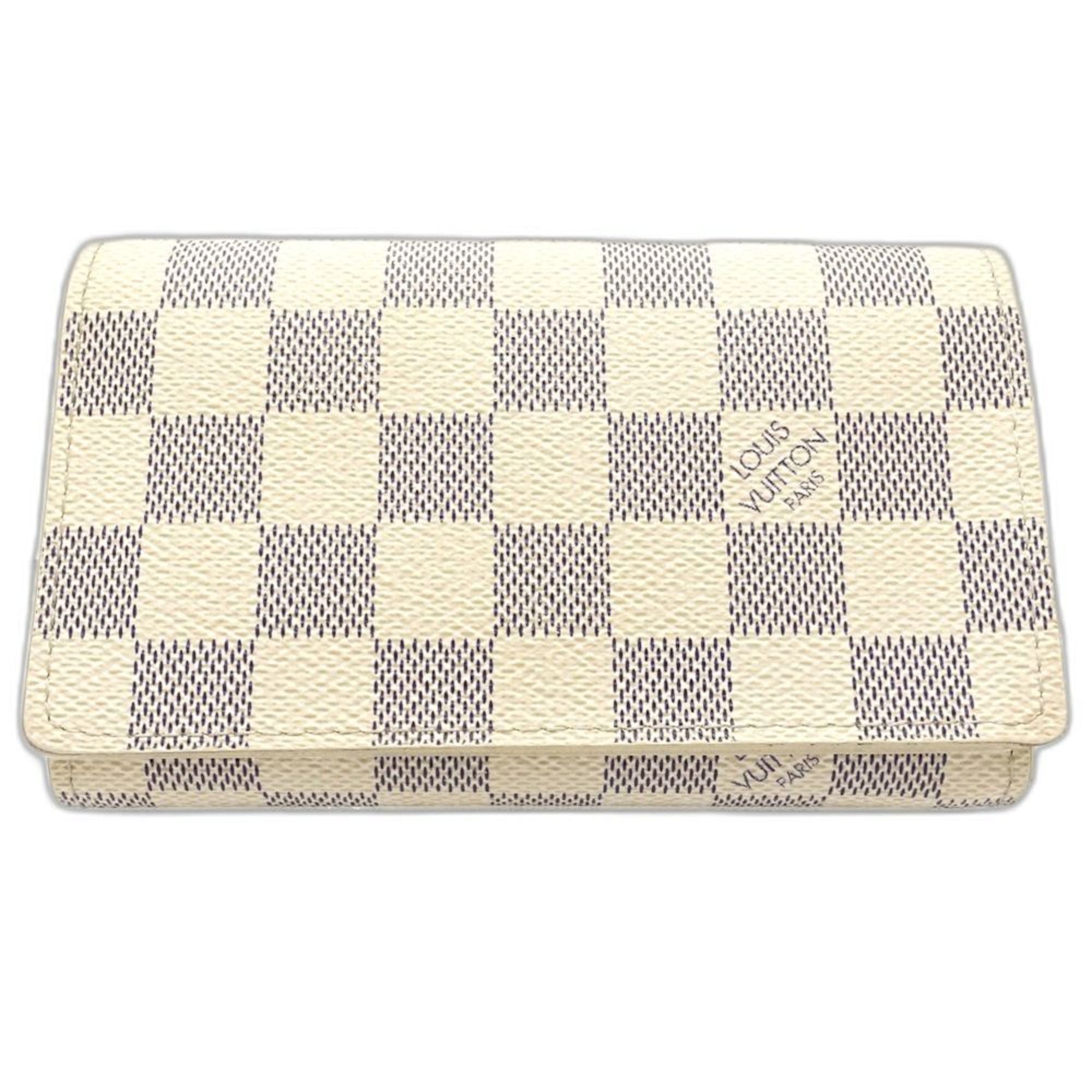 Louis Vuitton Damier Azur Azur Damier Azur Wallet (Bi-Fold) (Pre-Owned)