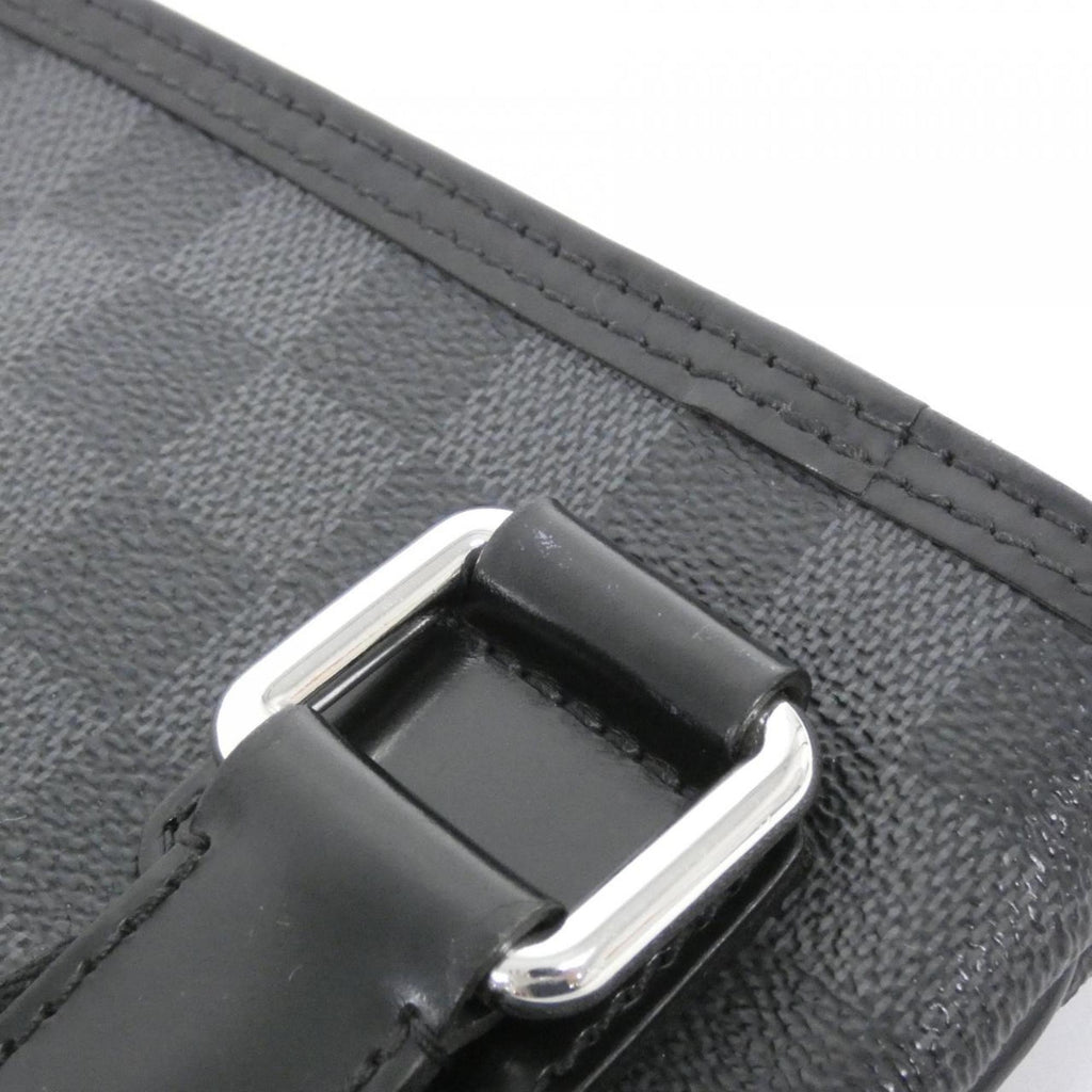 Louis Vuitton Graphite Coated Canvas Shoulder Bag (Pre-Owned)
