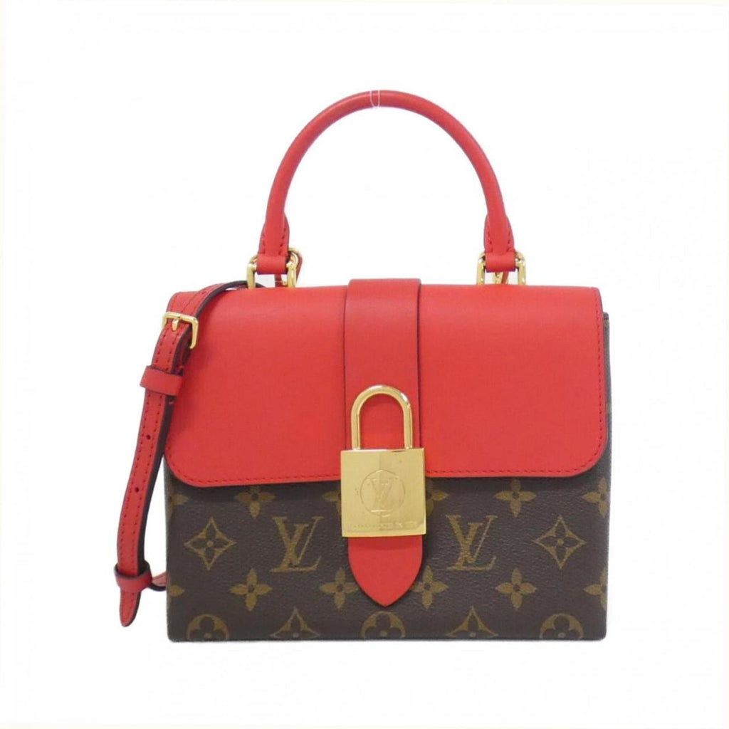 Louis Vuitton Brown Coquelicots Coated Canvas Leather Handbag (Pre-Owned)