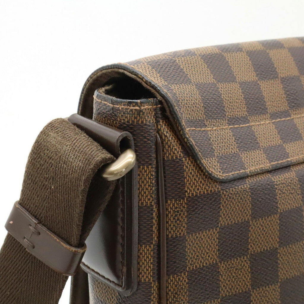 Louis Vuitton Brown Damier Canvas Pvc Shoulder Bag (Pre-Owned)
