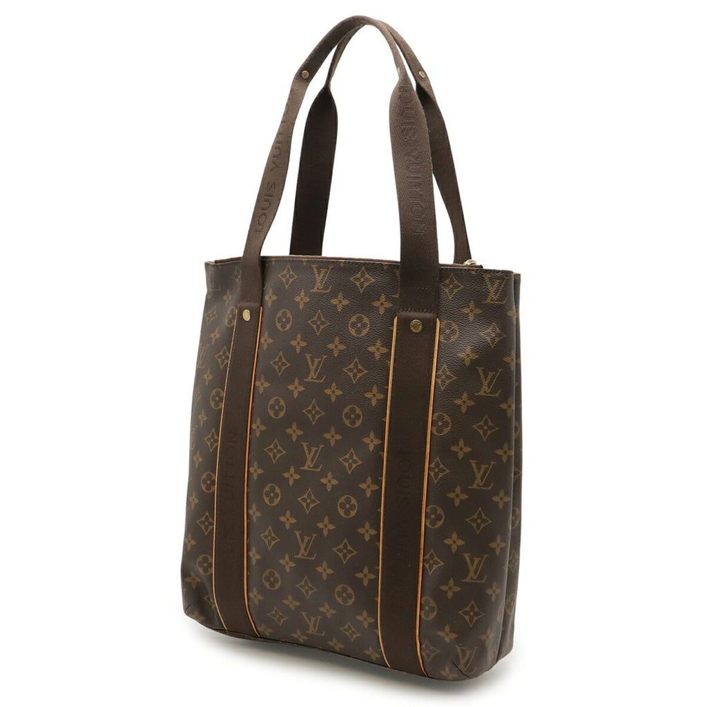 Louis Vuitton Brown Canvas Shoulder Bag Tote Bag (Pre-Owned)