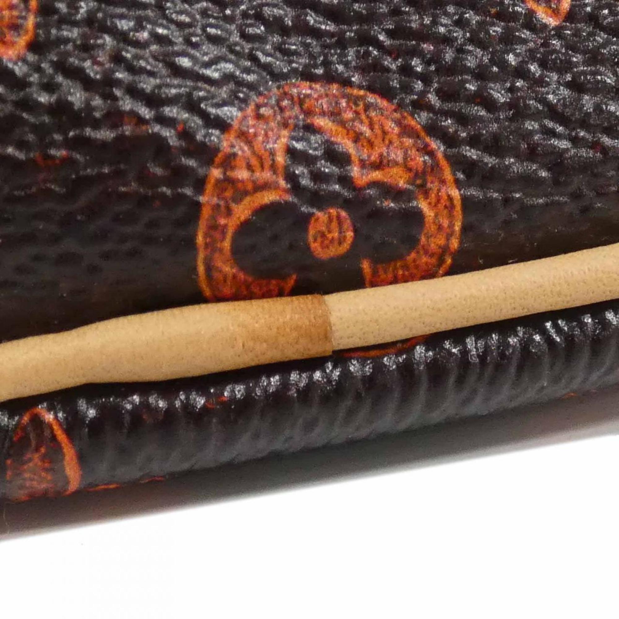 Louis Vuitton Marron Coated Canvas Shoulder Bag (Pre-Owned)