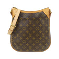 Louis Vuitton Marron Coated Canvas Shoulder Bag (Pre-Owned)