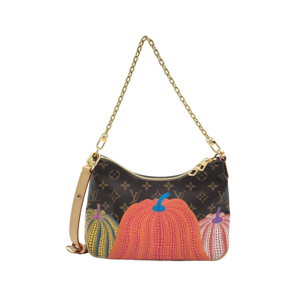 Louis Vuitton Marron Coated Canvas Shoulder Bag (Pre-Owned)