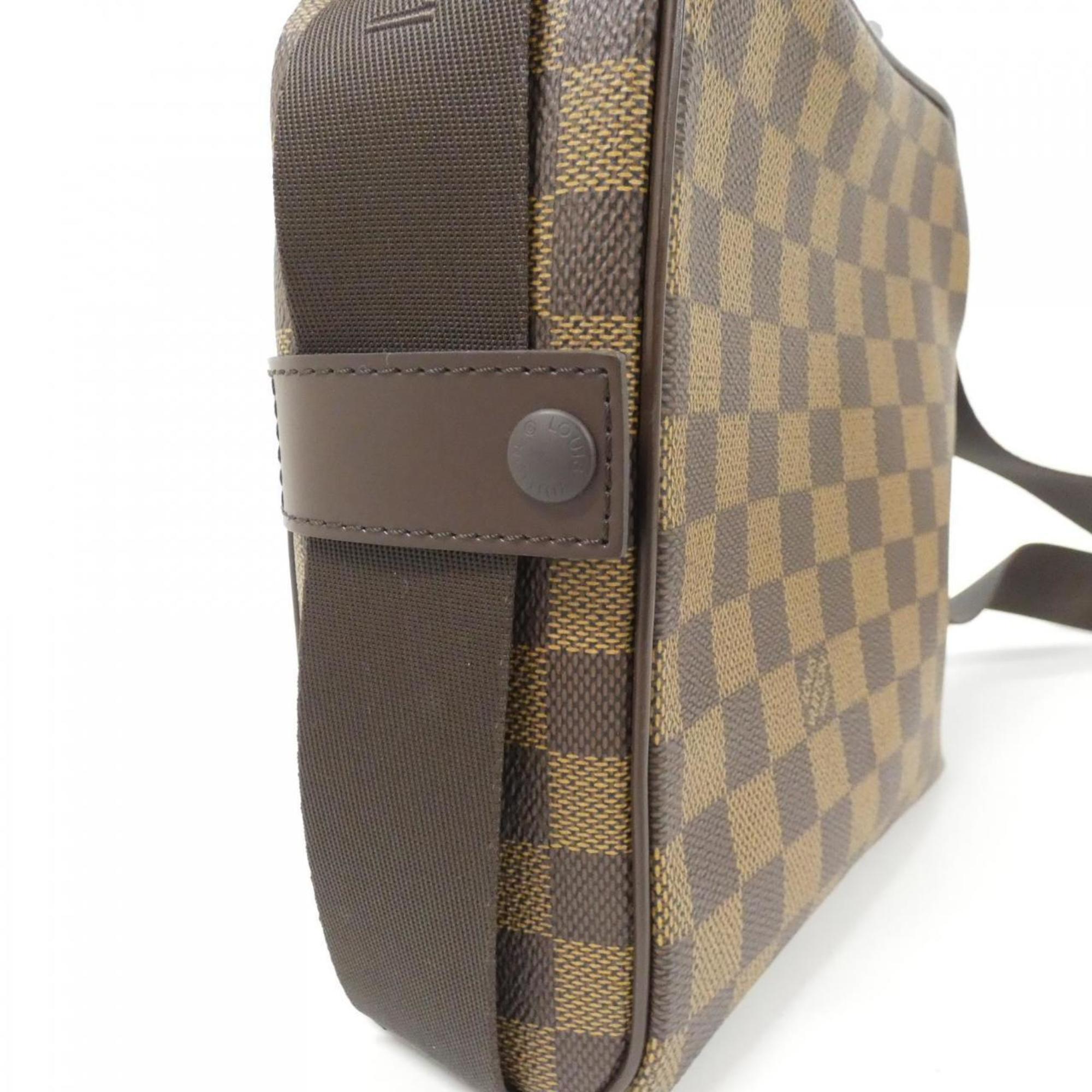 Louis Vuitton Damier Ebene Coated Canvas Shoulder Bag (Pre-Owned)