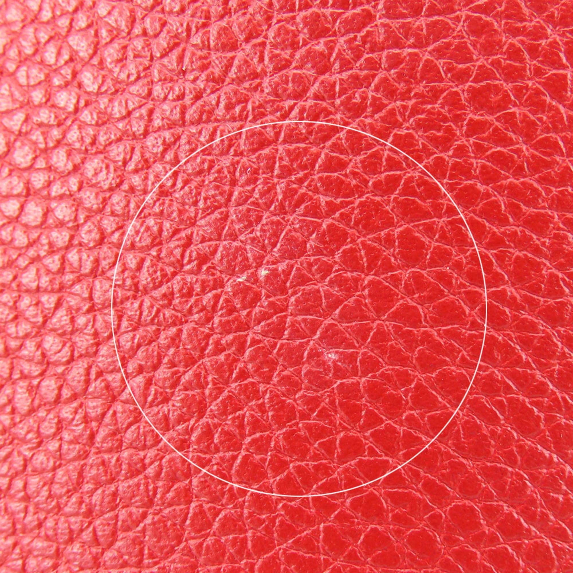 Louis Vuitton Monogram Cerise Red Brown Monogram Leather Tote Bag (Pre-Owned)