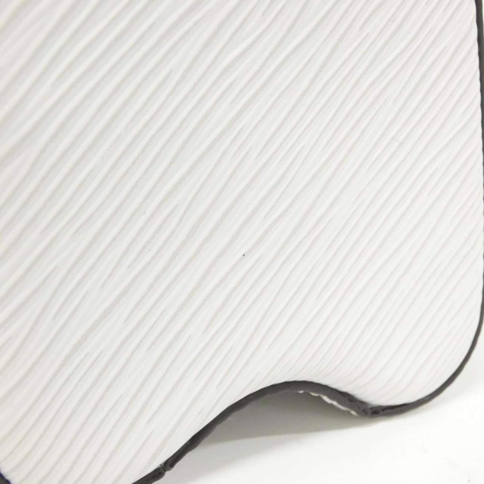 Louis Vuitton White Leather Shoulder Bag (Pre-Owned)