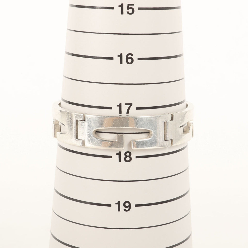 G Plate Bracelet Sterling Silver