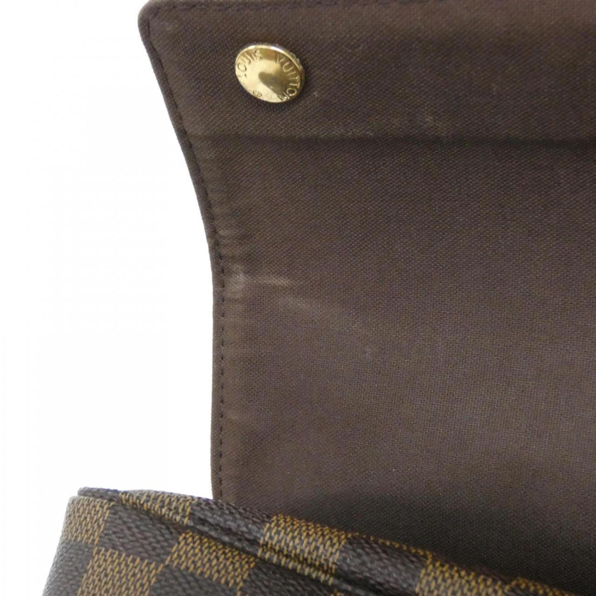 Louis Vuitton Ebene Coated Canvas Shoulder Bag (Pre-Owned)