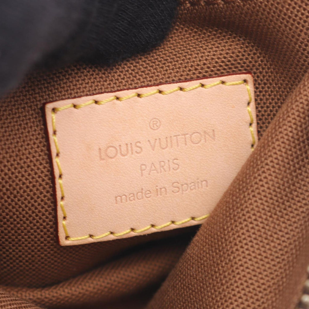 Louis Vuitton Brown Monogram Coated Canvas Shoulder Bag (Pre-Owned)
