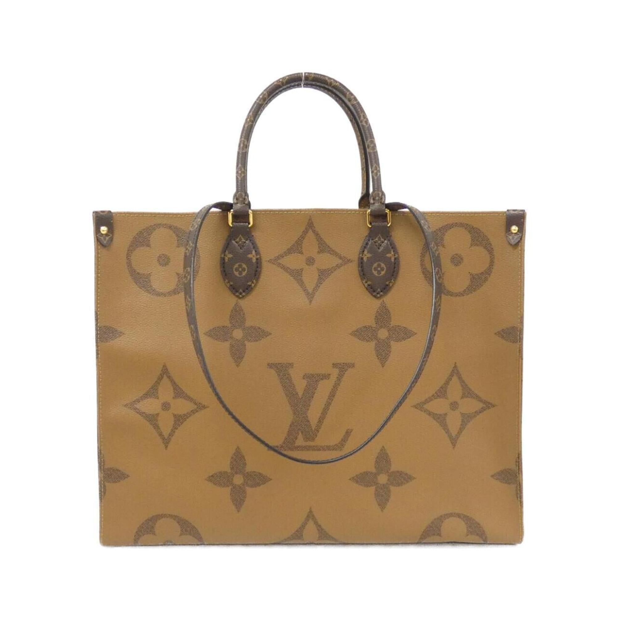 Louis Vuitton Marron Coated Canvas Handbag (Pre-Owned)