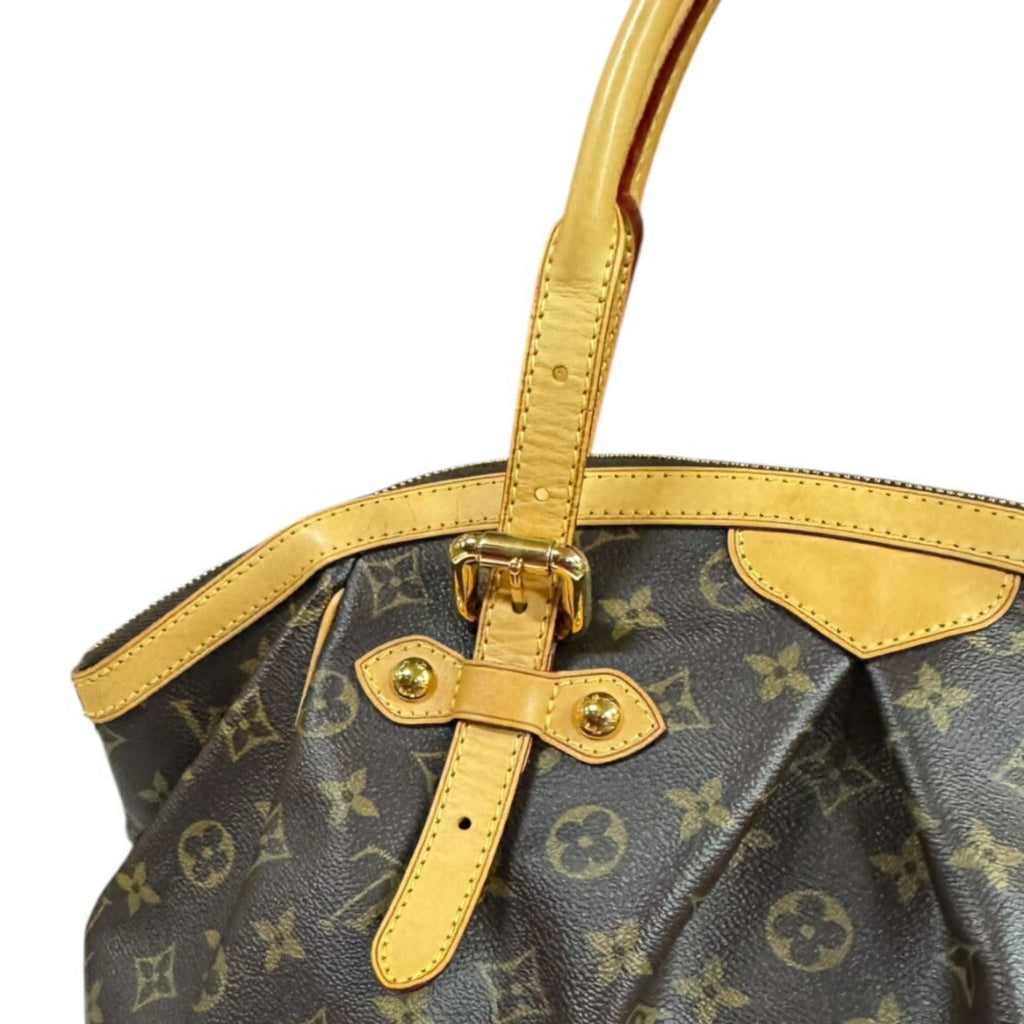 Louis Vuitton Brown Monogram Shoulder Bag (Pre-Owned)